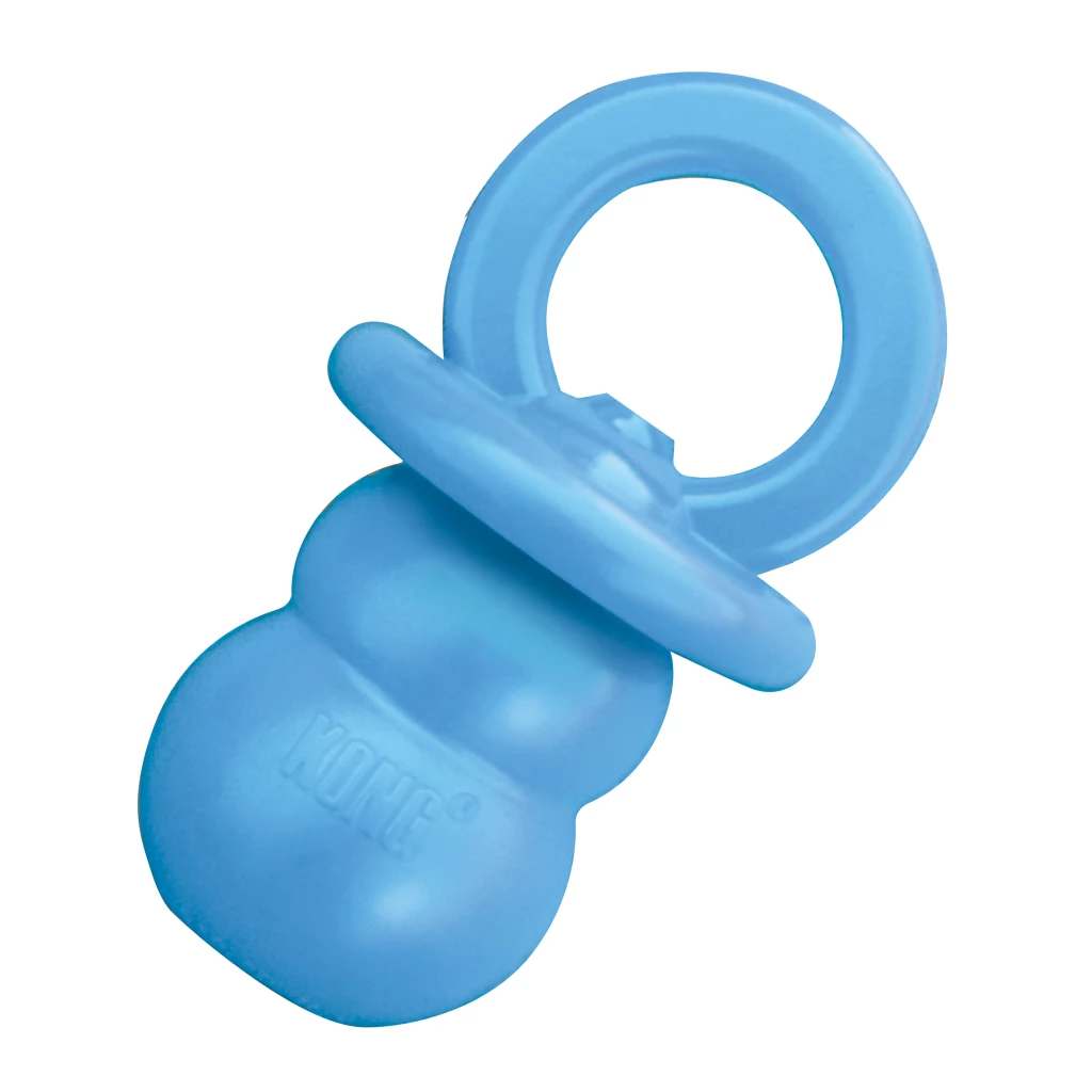 KONG Puppy Binkie Small Blauw 6,5 x 6,5 x 12 cm