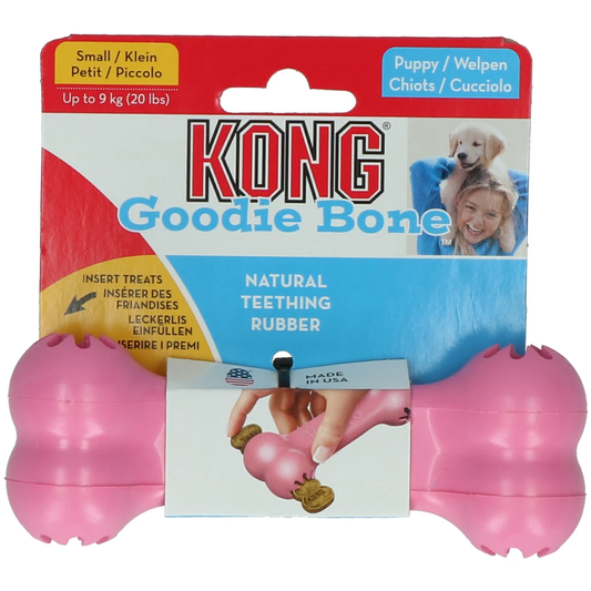 KONG Puppy Goodie Bone Roze 13 x 5 x 3 cm