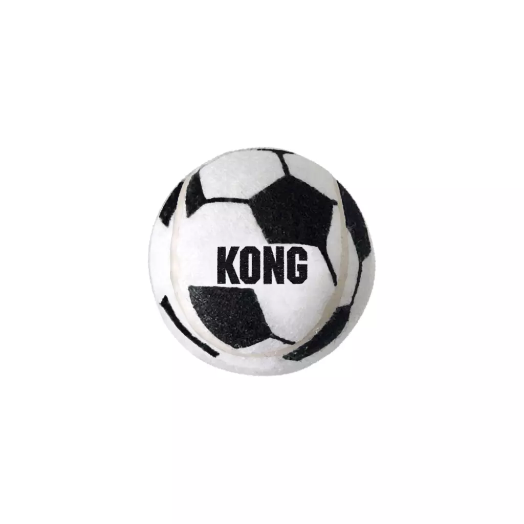 Kong Sport Soccer Ball Voetbal S 5 cm 3 stuks