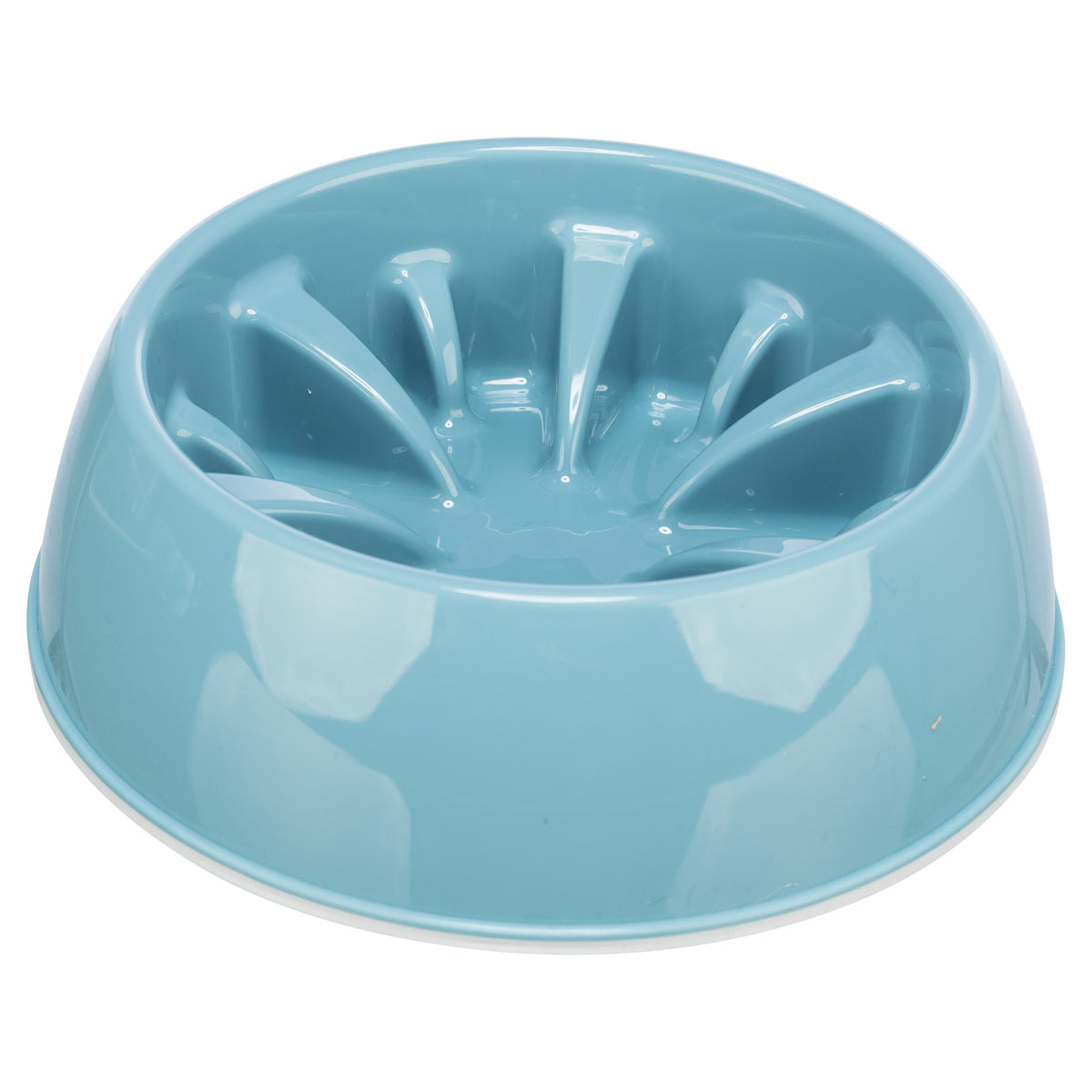 Trixie Slowfeeder Voerbak Blauw 20 cm 800 ml