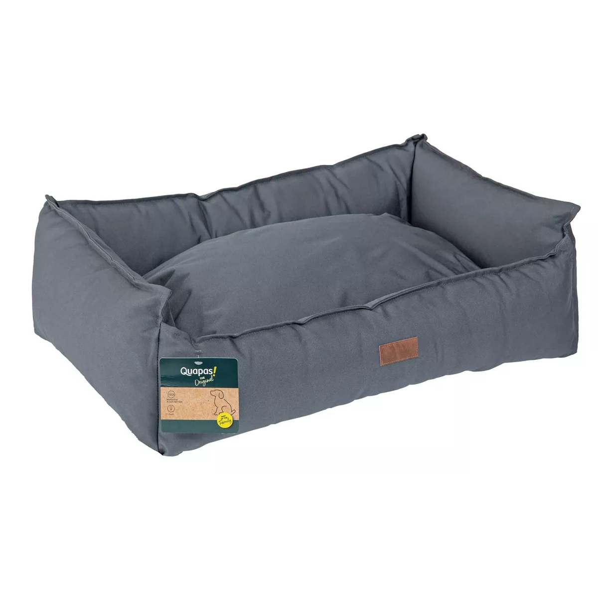 Quapas! Outdoor Hondenbed Waterdicht Grijs 80x55 cm