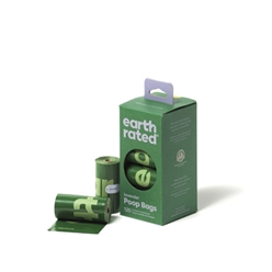 Earth Rated Poepzakjes Lavendel Gerecycled 8 x 15 stuks