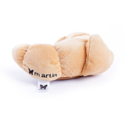 Martin Croissant Pluche Hondenknuffel 19x15x7 cm