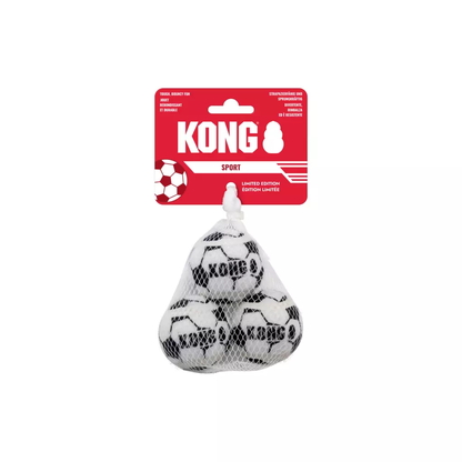 Kong Sport Soccer Ball Voetbal S 5 cm 3 stuks