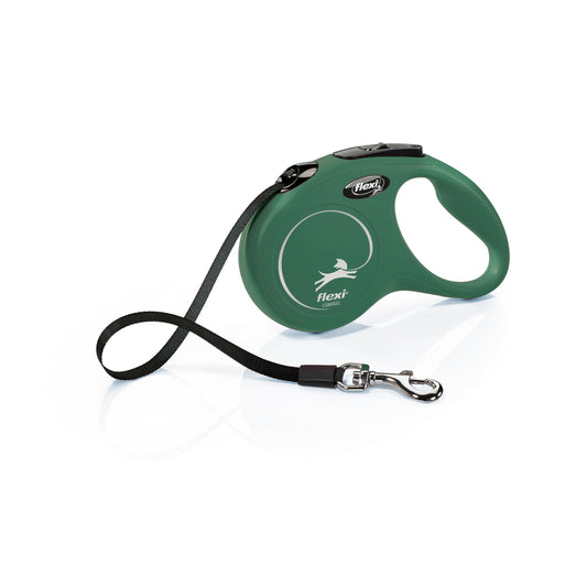 Flexi Rollijn Classic Tape Olijfgroen S 5 meter