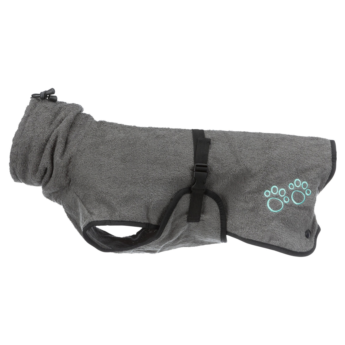 Trixie Badjas Hond Badstof Grijs 75 cm