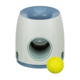 Trixie Dog Activity Strategiespel Ball & Treat Lichtgrijs/Blauw 17x17x18 cm