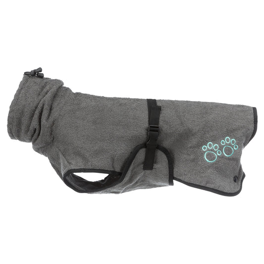 Trixie Badjas Hond Badstof Grijs 40 cm