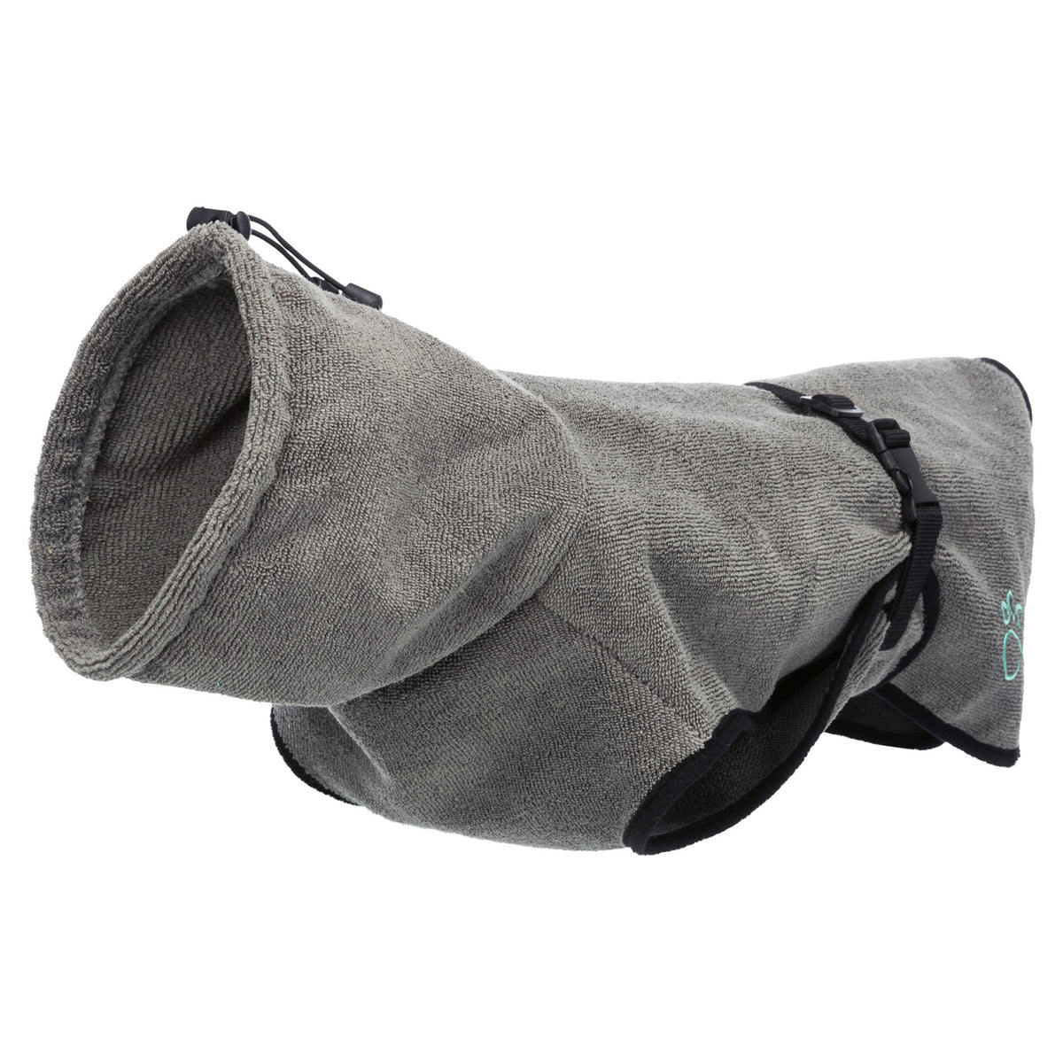 Trixie Badjas Hond Badstof Grijs 40 cm