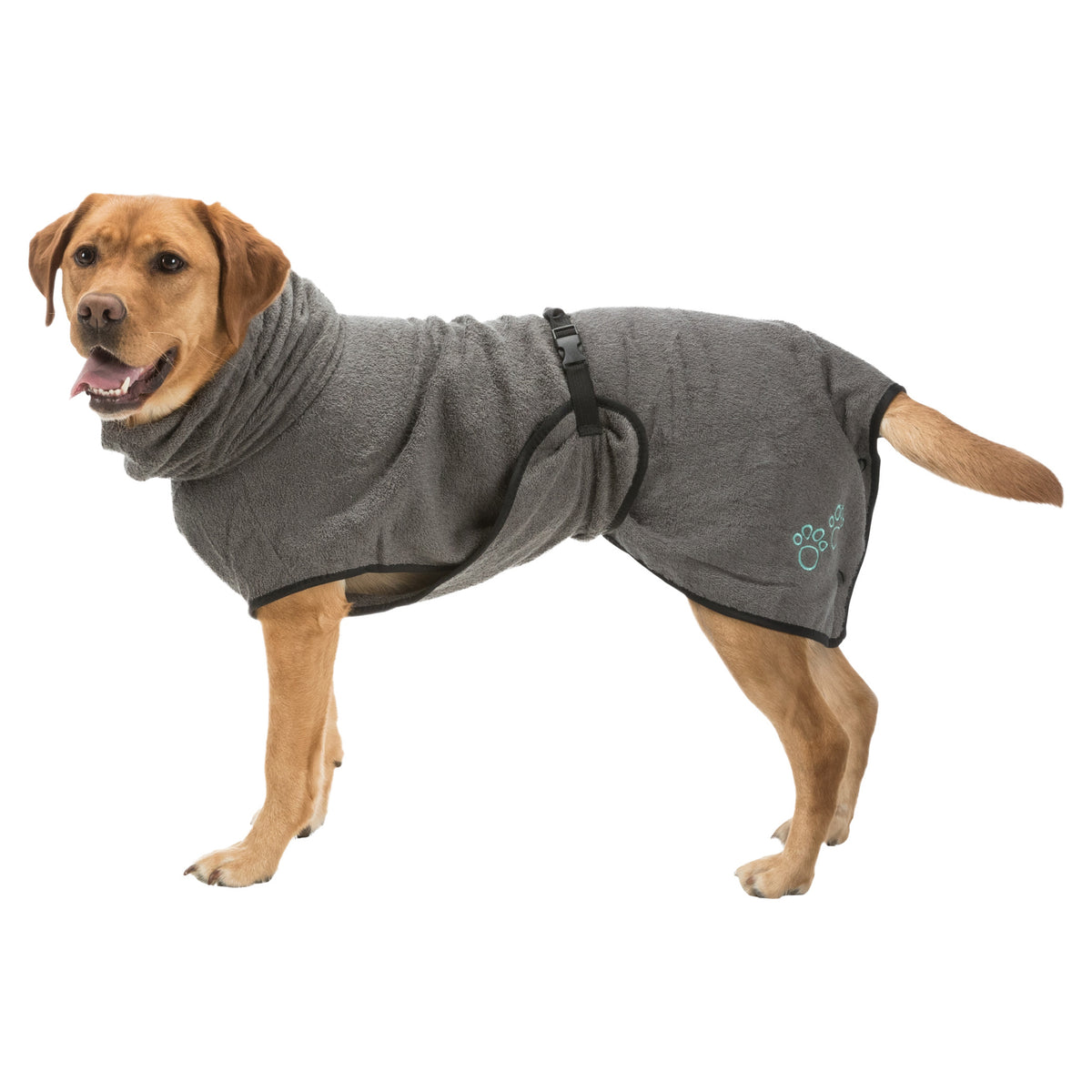 Trixie Badjas Hond Badstof Grijs 50 cm