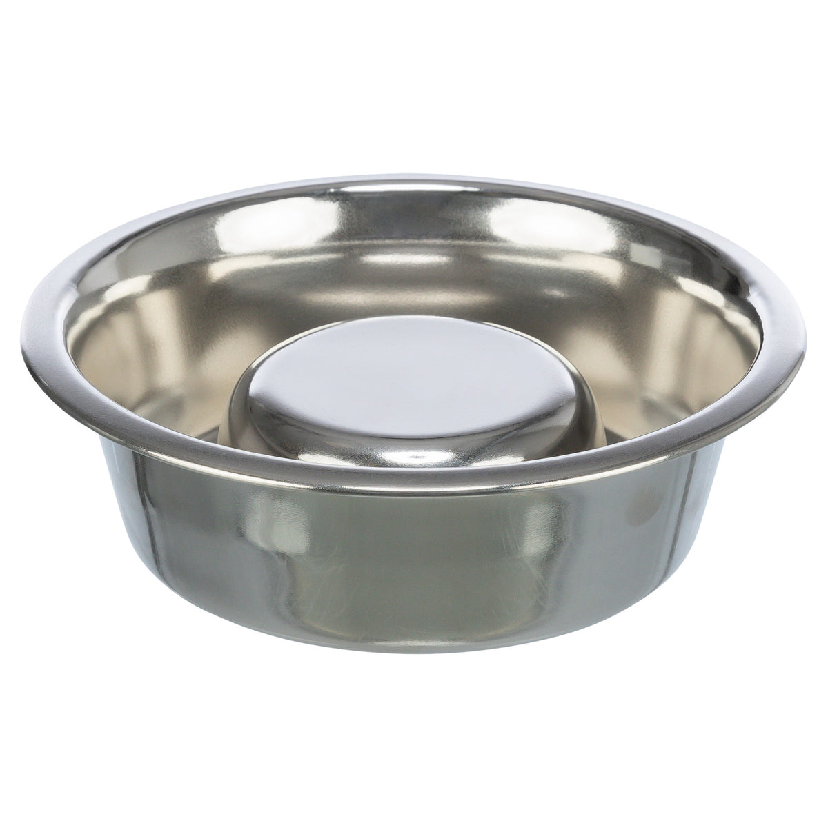 Trixie Slowfeeder Voerbak RVS 24 cm 1,5 L