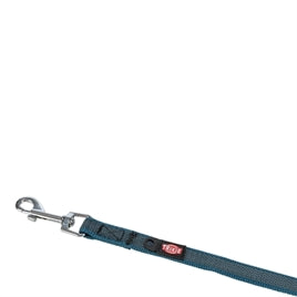 Trixie Sleeplijn met Rubber Anti-Slip Petrol Blauw L/XL 15 meter x 1,7 cm