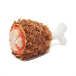 Bark Tavern Turkey Leg Pluche Kalkoen met Spikey Bal 23x15x11 cm