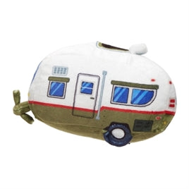 Bark Hairstream Trailer Caravan Pluche Groen/Wit 22x16x11,5 cm