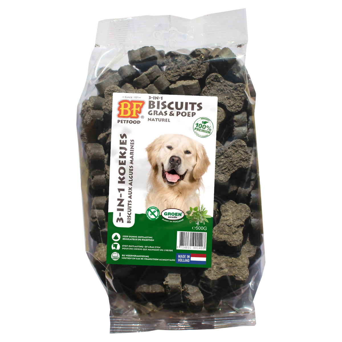BF Petfood 3-in-1 Hondenmineralenkoekjes 500 gr
