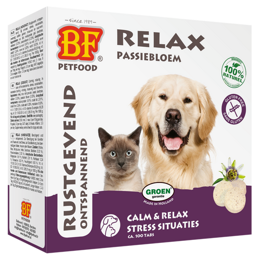 BF Petfood Relax Hond & Kat Rustgevend 100 stuks
