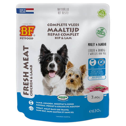 BF Petfood Vleesvoeding Lam 630 gr