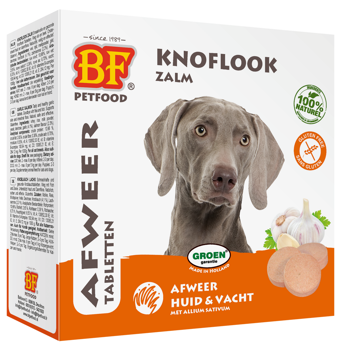 BF Petfood Hondensnoepjes Bij Vlo Zalm 55 stuks