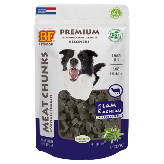 BF Petfood Meat Chunks Lam 200 gr
