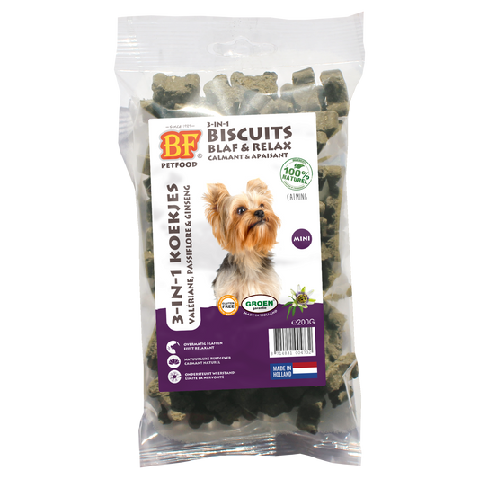 BF Petfood 3-in-1 Hondenkoekjes Blaf & Relax Mini 200 gr