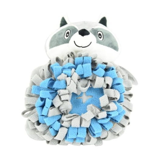 Tritra Knuffel Snuffelmat Wasbeer 25-30 cm