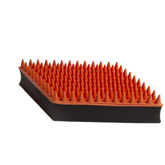 Trim Rubber Borstel Groot 10x8 cm